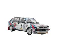 Collezione di modelli di auto da rally commemorative Lancia Delta HF 4WD WRC 1988 in scala 1:24