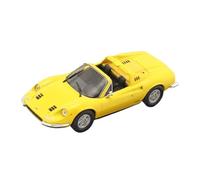 Collezione Di Modelli Di Auto Giocattolo Pressofuse In Scala 1:43 Roadster Gialla Per Ferrari Dino 246 GTS 1972