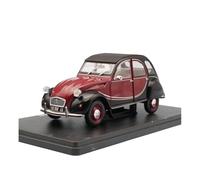 Collezione Di Modelli Di Auto In Lega 1:24 Per Citroen 2CV6 Charleston 1982, Giocattoli Per Auto D'epoca Classiche Rosse Giocattoli Metal Vehicles non RC