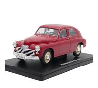 Collezione Di Modelli Di Auto In Lega 1:24 Per Warszawa M20 1951 Polonia Wapo Red Vintage Classic Car Toys Gifts Giocattoli Metal Vehicles non RC