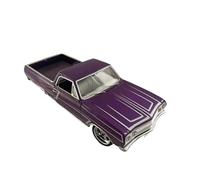 Collezione Di Modelli Di Auto In Lega Chevrolet El Camino SS Pickup Truck In Scala 1:18 Decorazione Souvenir Macchinine Mini Auto(Purple)