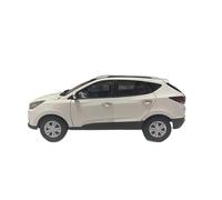 Collezione di modelli di auto in lega SUV Ix35 2012 pressofusa 1:18 decorazioni per la casa ornamenti in metallo Decorazione da scrivania(White)