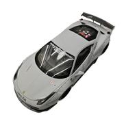 Collezione Di Modelli Di Auto In Resina In Scala 1 18 Per Ferrari 458GT 1.0 Simulation Giocattoli Metal Vehicles non RC