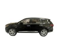 Collezione Di Modelli Di Auto Statiche In Lega Pressofusa Infiniti QX60 SUV 1:18 Ornamenti Souvenir Macchinine Mini Auto(Black)