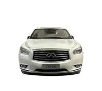 Collezione Di Modelli Di Auto Statiche In Lega Pressofusa Infiniti QX60 SUV 1:18 Ornamenti Souvenir Macchinine Mini Auto(White)