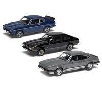 Collezione Di Modelli Diecast Ford Capri Sporting Trilogy Corgi Vanguards 1:43