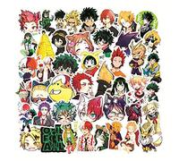 Collezione di My Hero Academia Adesivi 50 pezzi per valigia Skateboard Laptop Computer Bottiglie d'acqua Auto Adolescenti Ragazzi Ragazze Decal Adesivo impermeabile