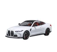 Collezione Di Ornamenti Giocattolo Per Auto Con Suono E Luce Modello In Lega BMW M4 In Scala 1:24 Decorativi Da Collezione(White)