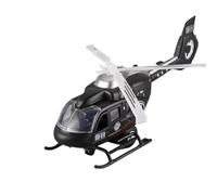 Collezione Di Ornamenti In Lega For Modelli Di Elicotteri Militari In Scala 1:64(Black)