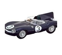 Collezione Di Ornamenti Statici In Lega Modello Auto Da Rally Jaguar D-Type 1957 Le Mans Championship, Scala 1 43 Macchinine Mini Auto