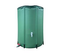 Collezione di Pioggia A Botte - Serbatoio 'Acqua Pieghevole con Copertura A Rete, Ampio Contenitore di Stoccaggio 'Acqua | Recuperatore di Pioggia per Giardino, Terrazza, Serra, Salvataggio ID