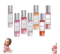Collezione di profumo di pheromone 3pcs, rotola sul profumo di feromone per donne, profumi di fiori romantici, sapore di veleno, freschezza per tutto il giorno e fragranza seducente,7pc