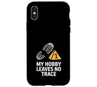 Collezione di prove di analisi della scena del crimine di hobby forense Custodia per iPhone X/XS