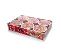 Collezione di ramen noodle Ramyun in tazza coreana NONGSHIM, PALDO,...