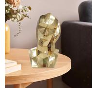 Collezione di statuette astratte in resina, statua del pensatore per