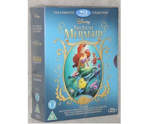 Collezione Disney La Sirenetta 1 2 3 Blu-ray Box Set NUOVO SIGILLATO