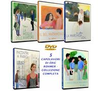 Collezione Éric Rohmer - La Moglie dell’Aviatore, La Marchesa von O..., Il Bel Matrimonio, Incontri a Parigi, L’Amico della Mia Amica - Set 5 Film in DVD - Cinema Francese d’Autore