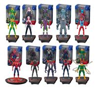 Collezione Figurine Universo SPIDER-MAN Marvel Rhino, Miles, Ghost, Electro...