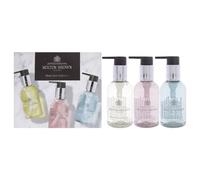 Collezione floreale e aroma Hand Care Set by Molton Brown for Unisex - 3 pezzi 3,3oz Hand Wash - Orange and Bergamot, Rhubare and Rose, Coastal Cypress and Sea Fennel