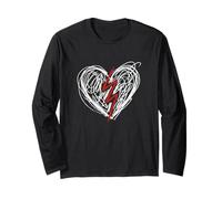Collezione Heartbreak Saying Lover Maglia a Manica