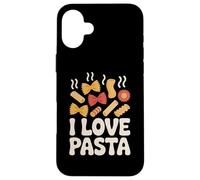 Collezione I Love Pasta Fun Noodle Custodia per iPhone 16 Plus