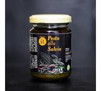 Collezione It Pesto alla Salvia con Mandorle e Grana Padano, 130 g (1 vasetto)