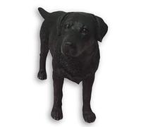 Collezione Leonardo Cane Labrador Ornament, Pietra, Colore: Nero