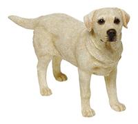 Collezione Leonardo Cane Labrador Ornament, Pietra, Oro