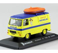 COLLEZIONE MICHELIN 2005 MODELLINO PEUGEOT J7 "JEU DE PLAGE" SCALA 1:43,DIE-CAST