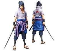 Collezione Naruto Shippuden Grande Figurine Uchiha Sasuke 28 cm anime manga