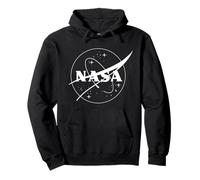 Collezione NASA Inspiration - Insignia Logo BW Dark Felpa con Cappuccio