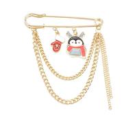 Collezione Natale Pin Versatile Stagione Festiva Badge Collare Per Spilli Sicurezza Eleganti Clip A Scialle Scialle Accessorio Per La Festa Natale
