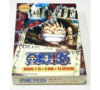 Collezione One Piece (film 1-15 + 3 OVA + 13 speciali) ~ Tutte le regioni ~...