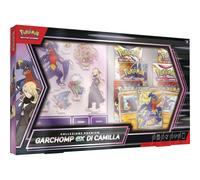 Pokémon GCC collezione premium Garchomp-ex di Camilla (tre carte olografiche e sei buste di espansione)