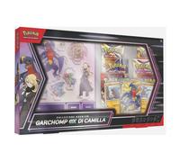 Pokémon GCC collezione premium Garchomp-ex di Camilla (tre carte olografiche e sei buste di espansione)