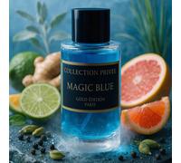COLLEZIONE PRIVATA GOLD EDITION - MAGIC BLUE 50ML EAU DE PARFUM - UNISEX ✨ Descrizione:MAGIC BLUE è una fragranza raffinata della Collection Privé Gold Edition, presentata in un elegante flacone da 50