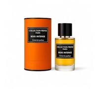 Collezione Privée Bois Intense Profumo da 50 ml - Eau de Parfum EdP per uomo con note legnose di iris, incenso, pelle e miele, profumo elegante e intenso, prodotto in France di lusso arancione