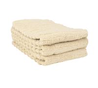 Collezione Ritz Royale 100% spugna di cotone pettinato, set di strofinacci da cucina altamente assorbenti, 13-34 x 12, confezione da 3, tinta uni