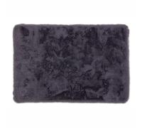 Collezione Schöner Wohnen Tappeto da bagno 40 x 60 cm - soffice tappetino da bagno antracite - lavabile e antiscivolo