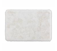 Collezione Schöner Wohnen Tappeto da bagno 67 x 110 cm - soffice tappetino da bagno bianco - lavabile e antiscivolo