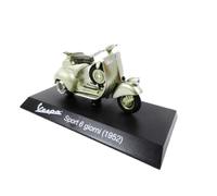 OPO 10 - Collezione Scooter in Miniatura 1/18 Compatibile con Piaggio Vespa Sport 6 Giorni Verde - 1952 - Ves0016