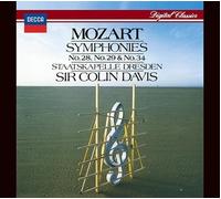 Collezione sinfonica Colin Davis Staatskapelle Dresden Mozart n. 28 36 n. 38 41