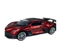 Collezione Statica Di Ornamenti Per Il Modello Di Auto Sportiva In Lega Rossa Bugatti Divo In Scala 1:24 Giocattoli Metal Vehicles non RC