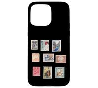 Collezione vintage di francobolli giapponesi tradizionali - Giappone Custodia per iPhone 15 Pro Max