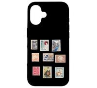 Collezione vintage di francobolli giapponesi tradizionali - Giappone Custodia per iPhone 16