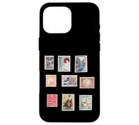 Collezione vintage di francobolli giapponesi tradizionali - Giappone Custodia per iPhone 16 Pro Max