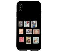 Collezione vintage di francobolli giapponesi tradizionali - Giappone Custodia per iPhone XS Max