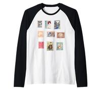 Collezione Vintage di francobolli Giapponesi Tradizionali - Giappone Maglia con Maniche Raglan