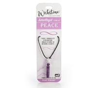 Collezione Wishstone Ciondolo in pietra con punta di ametista Tranquillità e rel