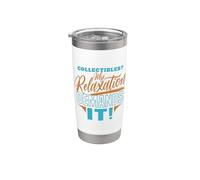 Collezionismo Il mio relax lo richiede Bicchiere termico in acciaio inox doppia parete